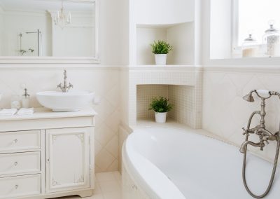 salle de bain vintage